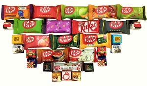 30 chocolates 15 mini kit kat + 15 tirol